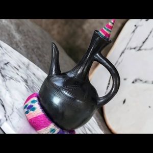 Jebena - traditional Ethiopian coffee pot with cushion ጀበና ከነ ማስቀመጫው